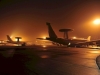 Aviones E-3A de la flota AWAC de la OTAN