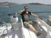 Sahonero exhibiéndose mientras vacacionaba en la exclusiva isla de Ibisa, España, en septiembre del 2011. | Foto Facebook de Wilson Remberto “Tony” Sahonero Ampuero