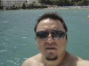 Sahonero exhibiéndose mientras vacacionaba en la exclusiva isla de Ibisa, España, en septiembre del 2011. | Foto Facebook de Wilson Remberto “Tony” Sahonero Ampuero