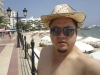Sahonero exhibiéndose mientras vacacionaba en la exclusiva isla de Ibisa, España, en septiembre del 2011. | Foto Facebook de Wilson Remberto “Tony” Sahonero Ampuero