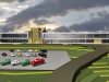 Este es el diseño final del nuevo aeropuerto "Aníbal Arab Fadúl" en vísperas de estrenarse. | Foto archivo