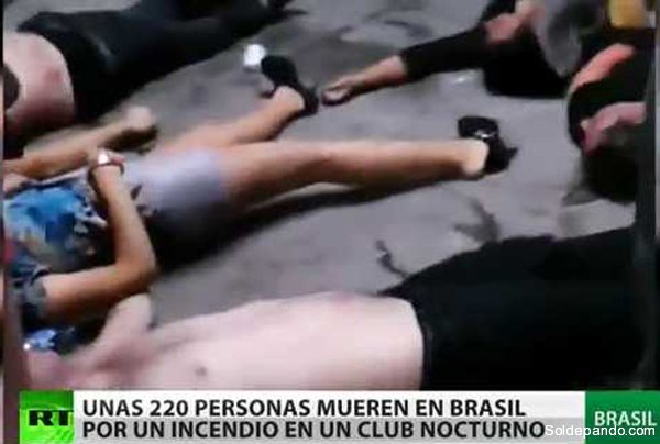 Tragedia en el Brasil