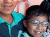 El padre es un profesional beniano que comprendió la necesidad de una educación especial para el niño.