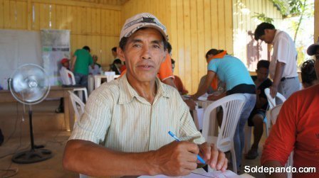 José Ferreira Hurtado de la comunidad Tres Arroyos