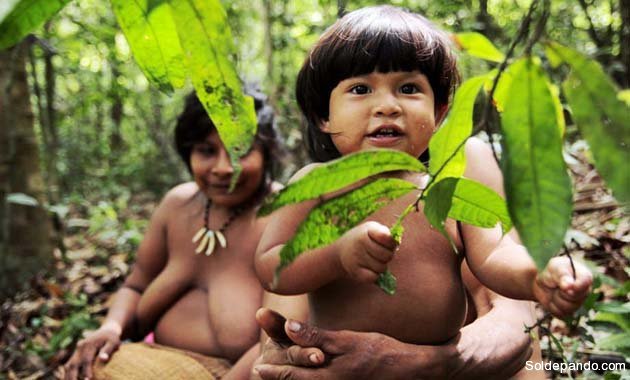 Maternidad en la Amazonia