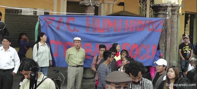 Una corriente de reforma ética y moral se gesta en la sociedad civil a partir de la revuelta estudiantil de Cochabamba. | Foto FUL CBA