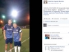Quintana y el ex arquero de la selección nacional Leo Fernández, los más allegados a Zapata. | Foto Facebook