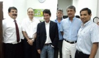 Al acto de apertura oficial se dieron cita el Gerente General del Banco, Lic. J. Ronald Gutiérrez López, Mario Franco Teixeira Gerente de Banca Corporativa y Empresas, Edgardo Cuéllar Crespo Gerente de Marketing y ejecutivos de la agencia y otros invitados especiales.