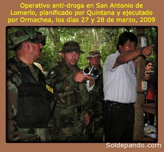 El capitán Ormachea fue "la envidia" de sus superiores estando tan cerca a Evo Morales. | Foto archivo El Día