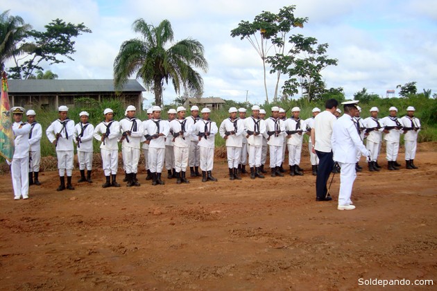 La Fuerza Naval de Pando tiene mandos inamovibles desde la militarización del 2008, tras los sucesos de Porvenir en septiembre de ese año. | Foto archivo Sol de Pando