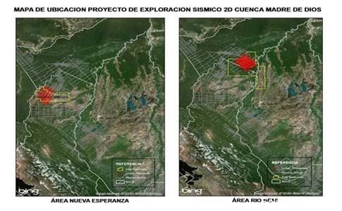 El proyecto está focalizado en dos locaciones, el primero en el municipio de Ixiamas, Norte de La Paz, y el segundo en la provincia Madre de Dios de Pando, municipios de El Sena y San Lorenzo.