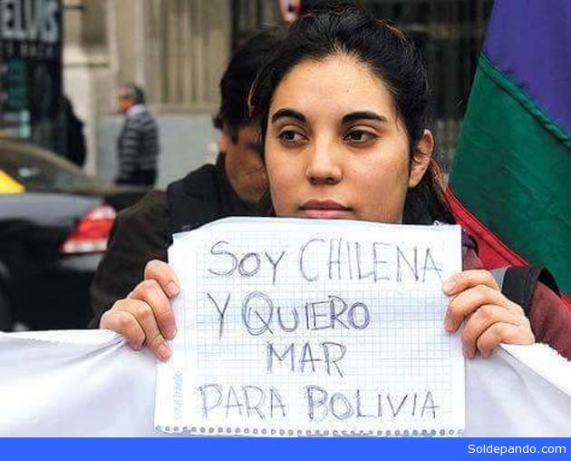Soy chilena y quiero mar para Bolivia