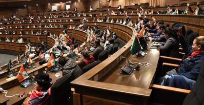 Con excepción de 28 votos controlados por Evo Morales, el resto de la bancada del MAS con 50 votos, CC con más de 30 y Creemos con 16, aprobaron la Ley con mayoría absoluta. | Foto Cámara de Diputados